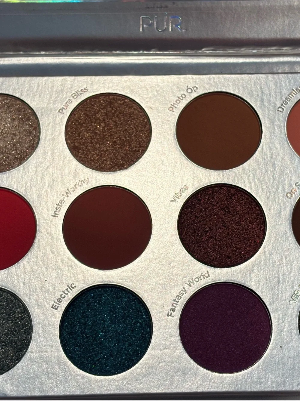 PUR Festival 2.0 Eyeshadow Palette – Vibrant Multi-Color Set NEW in box